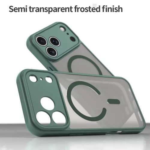  iPhone 18 Pro Max / iPhone 17 Pro Max zöld Techsuit HaloFrost II Mag-5949419380431 5 kép