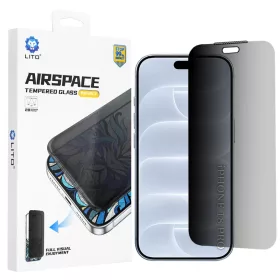  iPhone 18 Pro Lito Airspace Border betekintésgátló edzett üvegfó-5949419377899 1 kép