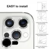  iPhone 18 Pro / 18 Pro Max borvörös Hard Diamond edzett üveg kamer-5900217509967 5 kép