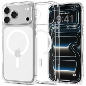  iPhone 18 Pro / 17 Pro átlátszó és fehér Spigen Ultra Hybrid Mag-8800337252811 1 kép