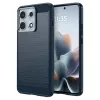  Motorola Edge 70 Max Kék Techsuit Carbon Silicone szilikon tok-5949419383753 1 kép