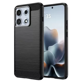  Motorola Edge 70 Max fekete Techsuit Carbon Silicone tok-5949419383760 1 kép