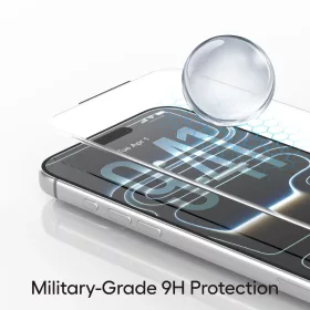  iPhone 17 Pro / iPhone 18 Pro Lito Airspace Border átlátszó edzett-5949419377882 2 kép