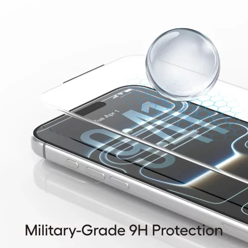  iPhone 17 Pro / iPhone 18 Pro Lito Airspace Border átlátszó edzett-5949419377882 2 kép