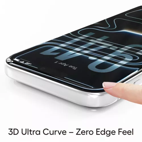  iPhone 17 Pro / iPhone 18 Pro Lito Airspace Border átlátszó edzett-5949419377882 4 kép