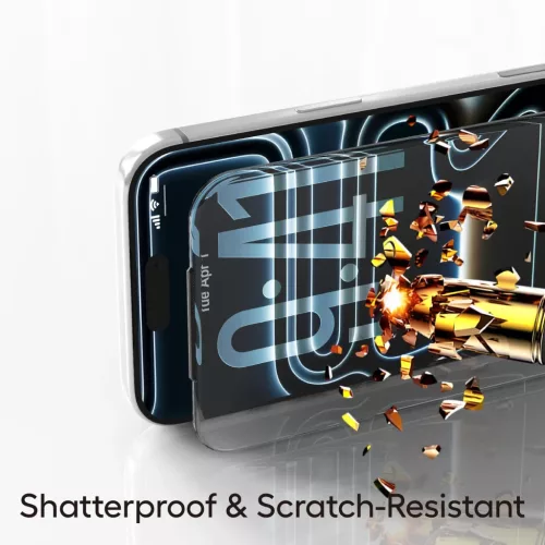  iPhone 17 Pro / iPhone 18 Pro Lito Airspace Border átlátszó edzett-5949419377882 5 kép