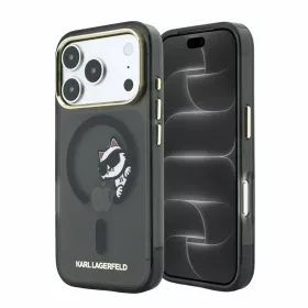  Apple iPhone 18 Pro fekete Karl Lagerfeld IML Choupette Peekaboo MagS-3666339661847 1 kép