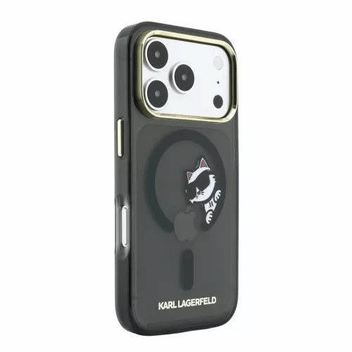 Apple iPhone 18 Pro fekete Karl Lagerfeld IML Choupette Peekaboo MagS-3666339661847 4 kép