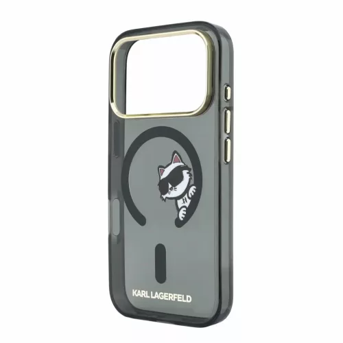  Apple iPhone 18 Pro fekete Karl Lagerfeld IML Choupette Peekaboo MagS-3666339661847 5 kép