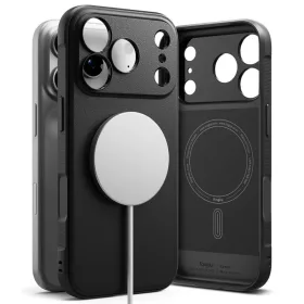   Apple iPhone 17 Pro / 18 Pro fekete Ringke Onyx mágneses MagSafe tok
