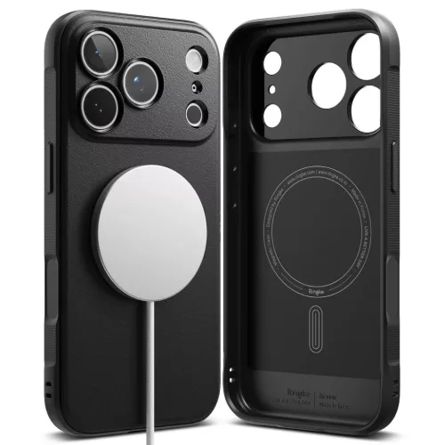 Apple iPhone 17 Pro / 18 Pro fekete Ringke Onyx mágneses MagSafe tok-8800380462960 2 kép
