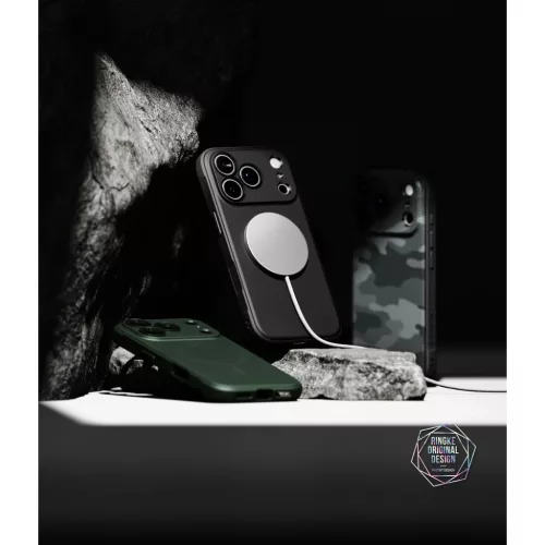 Apple iPhone 17 Pro / 18 Pro fekete Ringke Onyx mágneses MagSafe tok-8800380462960 9 kép