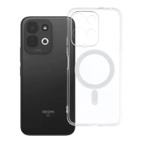  Xiaomi Redmi 17 4G / 5G Clear Case 2 mm MagSafe-kompatibilis átláts-5903396495762 7 kép