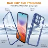 Xiaomi Redmi 17 4G / Redmi 17 5G Fekete Techsuit ColorVerse 360 ütés-5949419385689 2 kép