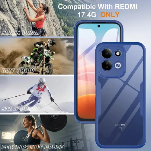 Xiaomi Redmi 17 4G / Redmi 17 5G kék Techsuit ColorVerse 360 fokos ü-5949419385672 6 kép