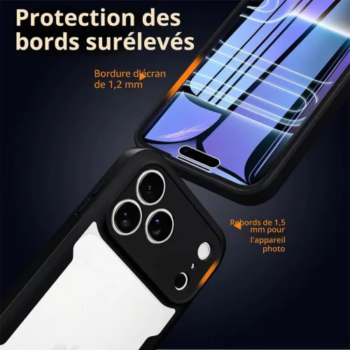 iPhone 18 Pro Max / iPhone 17 Pro Max fekete Techsuit ColorVerse 360 S-5949419380158 4 kép