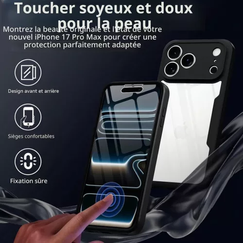 iPhone 18 Pro Max / iPhone 17 Pro Max fekete Techsuit ColorVerse 360 S-5949419380158 5 kép