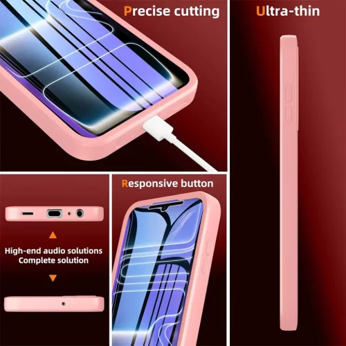 iPhone 18 Pro Max / iPhone 17 Pro Max rózsaszín Techsuit ColorVerse -5949419380141 6 kép