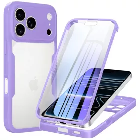 iPhone 18 Pro / iPhone 17 Pro lila Techsuit ColorVerse 360 Series tok -5949419380080 1 kép