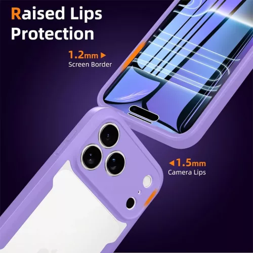 iPhone 18 Pro / iPhone 17 Pro lila Techsuit ColorVerse 360 Series tok -5949419380080 3 kép
