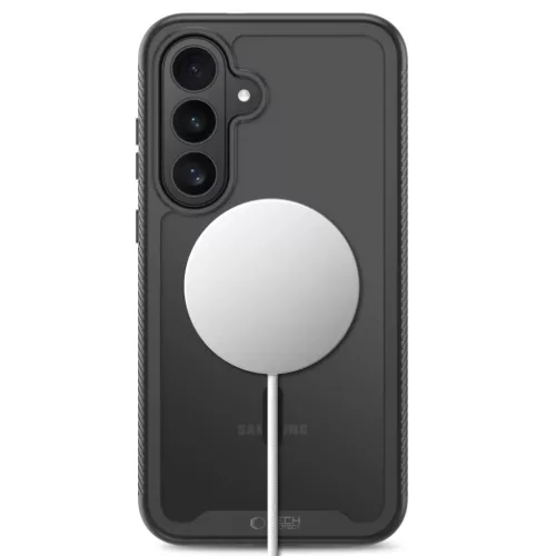Tech-Protect Defense MagSafe Galaxy S26 FE matt fekete tok-5906302343188 4 kép
