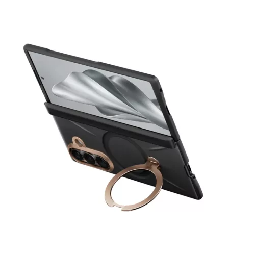 Samsung Galaxy Z Fold8 Ultra fekete Torras QPRO Leather Series tok-6942765519790 3 kép