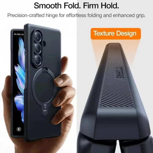 Samsung Galaxy Z Fold8 Ultra fekete Torras Ostand Spin Series tok-6942765519783 5 kép