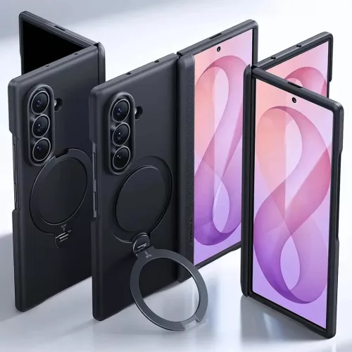 Samsung Galaxy Z Fold8 Ultra fekete Torras Ostand Spin Series tok-6942765519783 6 kép