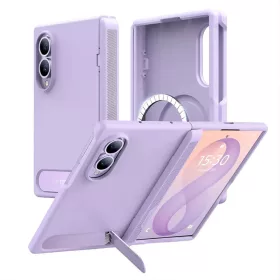 Samsung Galaxy Z Fold8 világoslila Torras Ostand L1 Guardian tok-6942765519981 1 kép