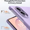 Samsung Galaxy Z Fold8 világoslila Torras Ostand L1 Guardian tok-6942765519981 5 kép
