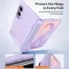 Samsung Galaxy Z Fold8 világoslila Torras Ostand L1 Guardian tok-6942765519981 6 kép