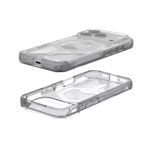 iPhone 18 Pro / 17 Pro áttetsző jég / füstszürke UAG Plyo MagSafe-840283931314 10 kép
