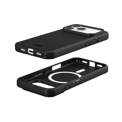 iPhone 18 Pro / 17 Pro fekete UAG Dot MagSafe védőtok-840283931147 10 kép