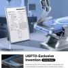 iPhone 18 Pro Átlátszó Torras Ostand L1 MagSafe kompatibilis ütés-6942765591567 7 kép