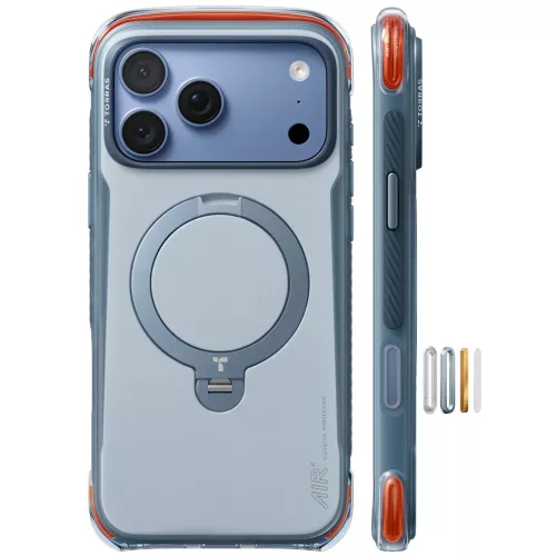 Apple iPhone 18 Pro palakék Torras Ostand Q3 Air Pro tok-6942765591895 2 kép