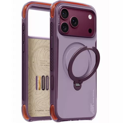 TORRAS Ostand Q3 Air Pro tok iPhone 18 Pro készülékhez, lila-6942765591888 2 kép