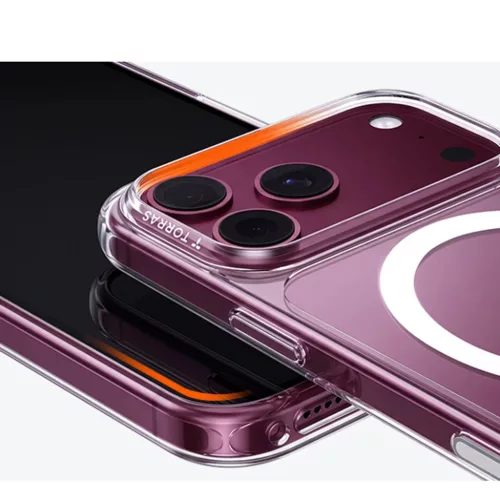 Apple iPhone 18 Pro átlátszó Torras Guardian-Mag tok-6942765591529 6 kép