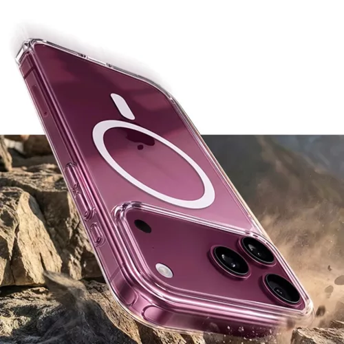 Apple iPhone 18 Pro átlátszó Torras Guardian-Mag tok-6942765591529 7 kép