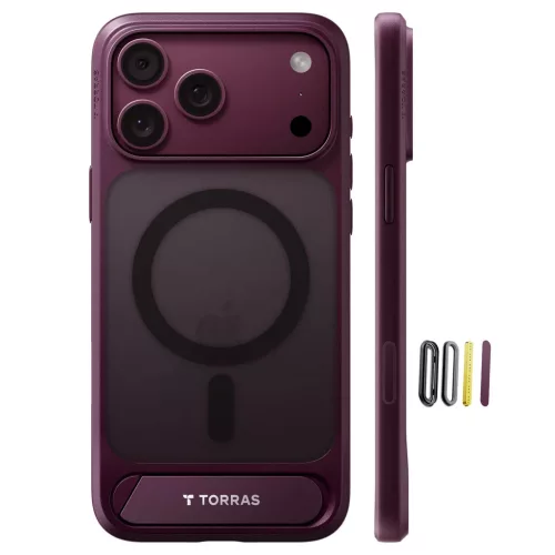 iPhone 18 Pro lila Torras Ostand L1 tok-6942765591574 3 kép