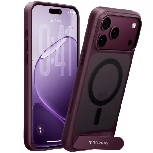 iPhone 18 Pro lila Torras Ostand L1 tok-6942765591574 4 kép