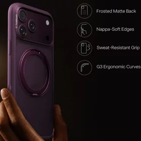 iPhone 18 Pro lila Torras Ostand O1 Guardian tok-6942765591956 2 kép
