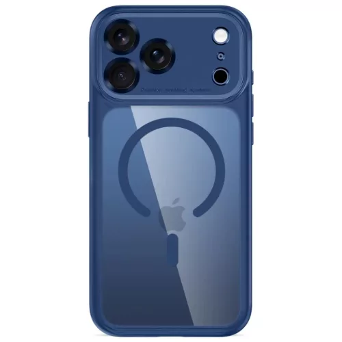 Apple iPhone 17 Pro / 18 Pro sötétkék / átlátszó Tech-Protect Ma-5906302341962 3 kép