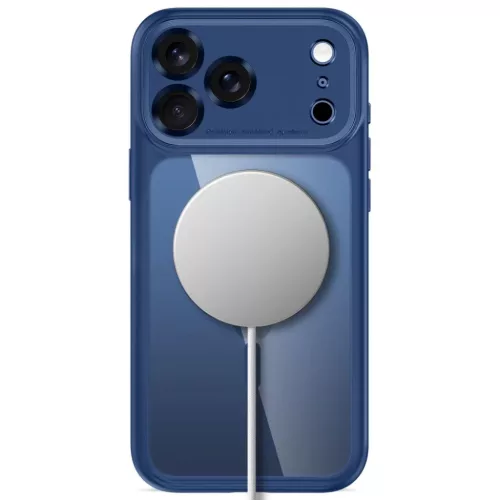 Apple iPhone 17 Pro / 18 Pro sötétkék / átlátszó Tech-Protect Ma-5906302341962 4 kép