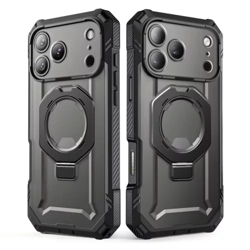 Apple iPhone 17 Pro / 18 Pro Fekete Supcase Grip Pro Mag MagSafe tok-843439163324 4 kép