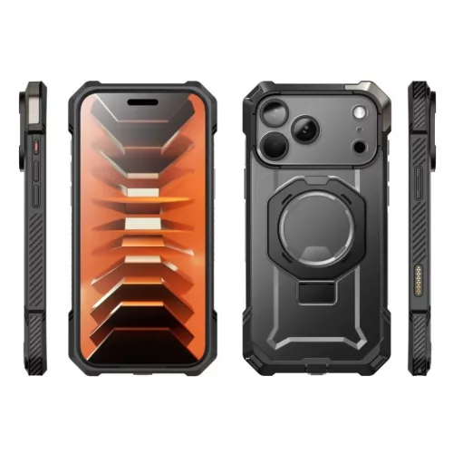 Apple iPhone 17 Pro Max / 18 Pro Max fekete Supcase UB Grip Mag MagSaf-843439163362 3 kép