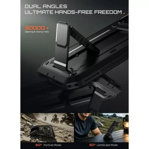 Apple iPhone 17 Pro Max / 18 Pro Max fekete Supcase Unicorn Beetle Pro-843439163409 9 kép