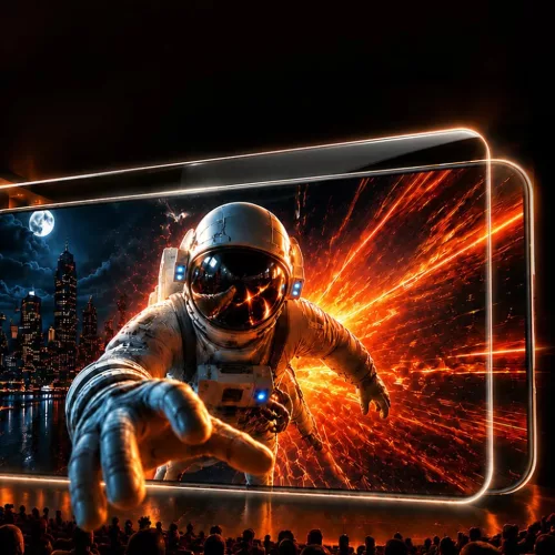 Apple iPhone 18 Pro Max (Gen Air) átlátszó Torras HD kijelzővédő-6942765523506 4 kép