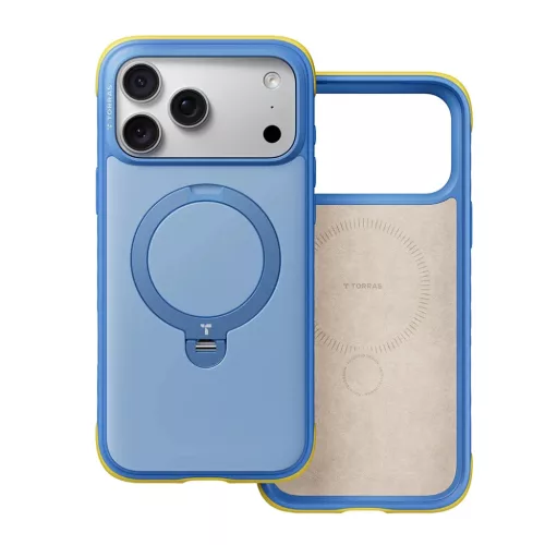 iPhone 18 Pro fekete Torras Ostand Q3 Rugged ütésálló MagSafe tok -6942765591826 4 kép