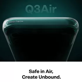iPhone 18 Pro zöld Torras Ostand Q3 Air tok beépített forgatható �-6942765591772 2 kép