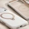 iPhone 18 Pro Fehér Torras QPRO Silicone Series szilikon tok beépít-6942765591666 4 kép
